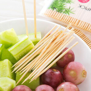 100 Eco Friendly Wooden Toothpicks