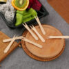 140mm Wooden Fruit Forks Toothpicks
