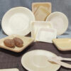 7 Inch To 8 Inch Disposable Wood Plates