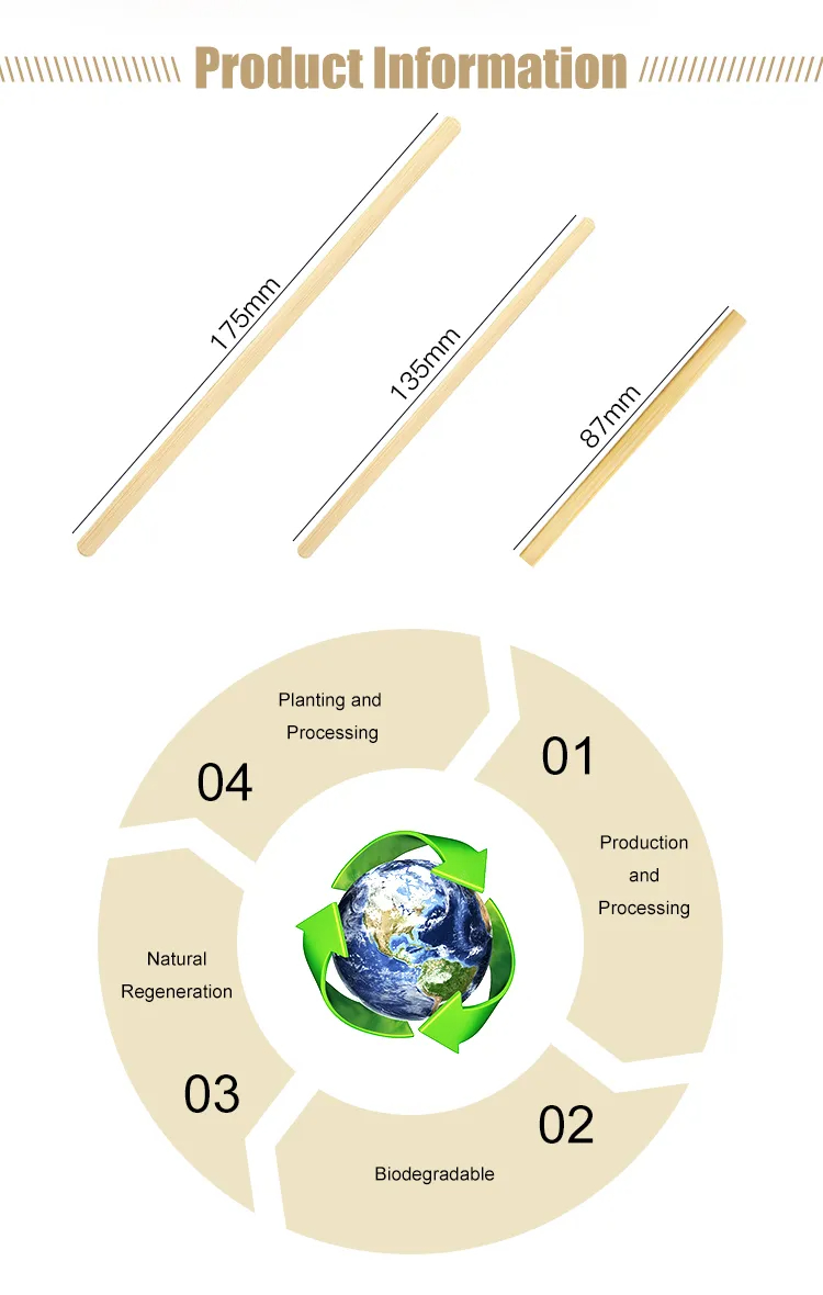 Bamboo Coffee Stirrer