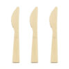 Biodegradable Bamboo Knife 100 Bamboo Utensils
