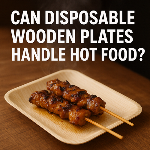 Can You Really Load Disposable Wooden Plates With Scorching Hot Food