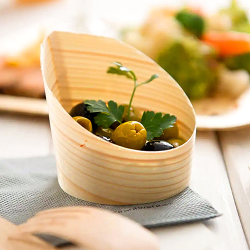 Disposable Eco Friendly Wooden Cup