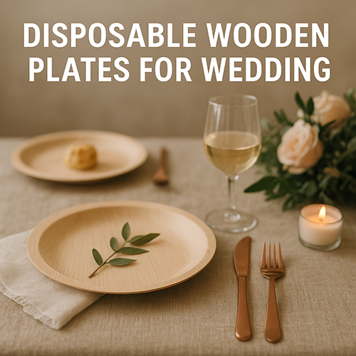 Disposable Wooden Plates For Wedding