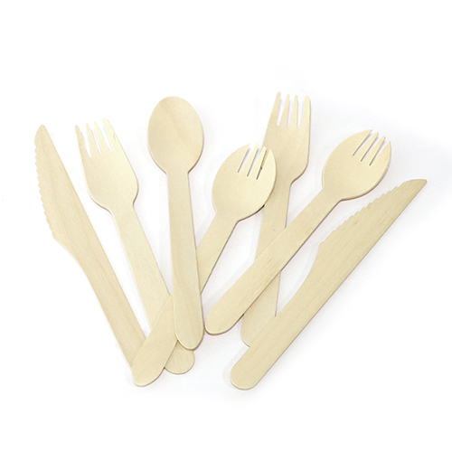 Eco Friendly Utensils Wooden Cutlery