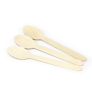 Free From Plastic Wooden Spoon For Picnic
