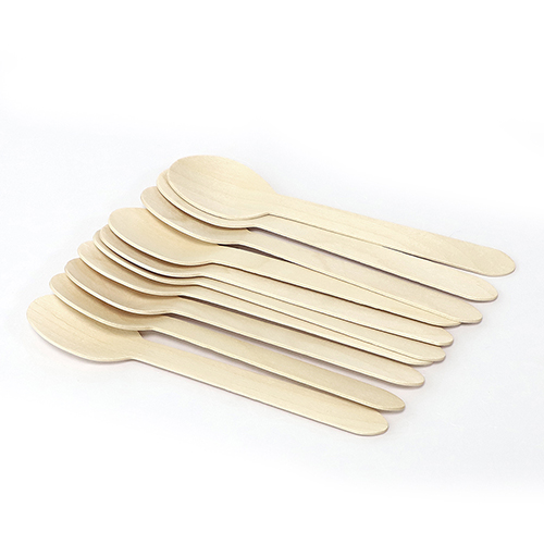 Free From Plastic Wooden Spoon For Picnic