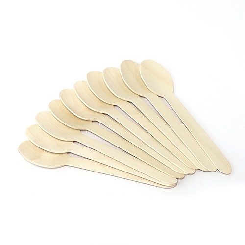 Free From Plastic Wooden Spoon For Picnic