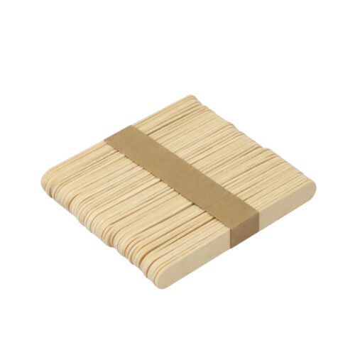 Small Wooden Sticks Disposable Custom Popsicle Sticks