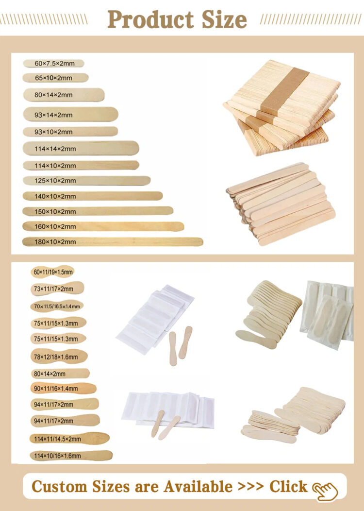 Wholesale Wooden Sticks For Ice Cream
