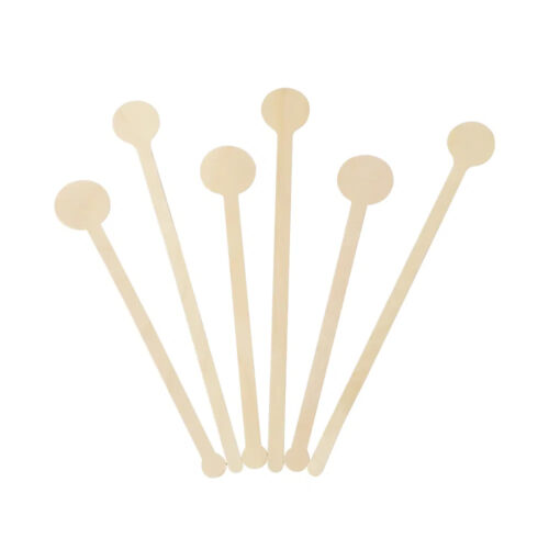 Wooden coffee stirrer