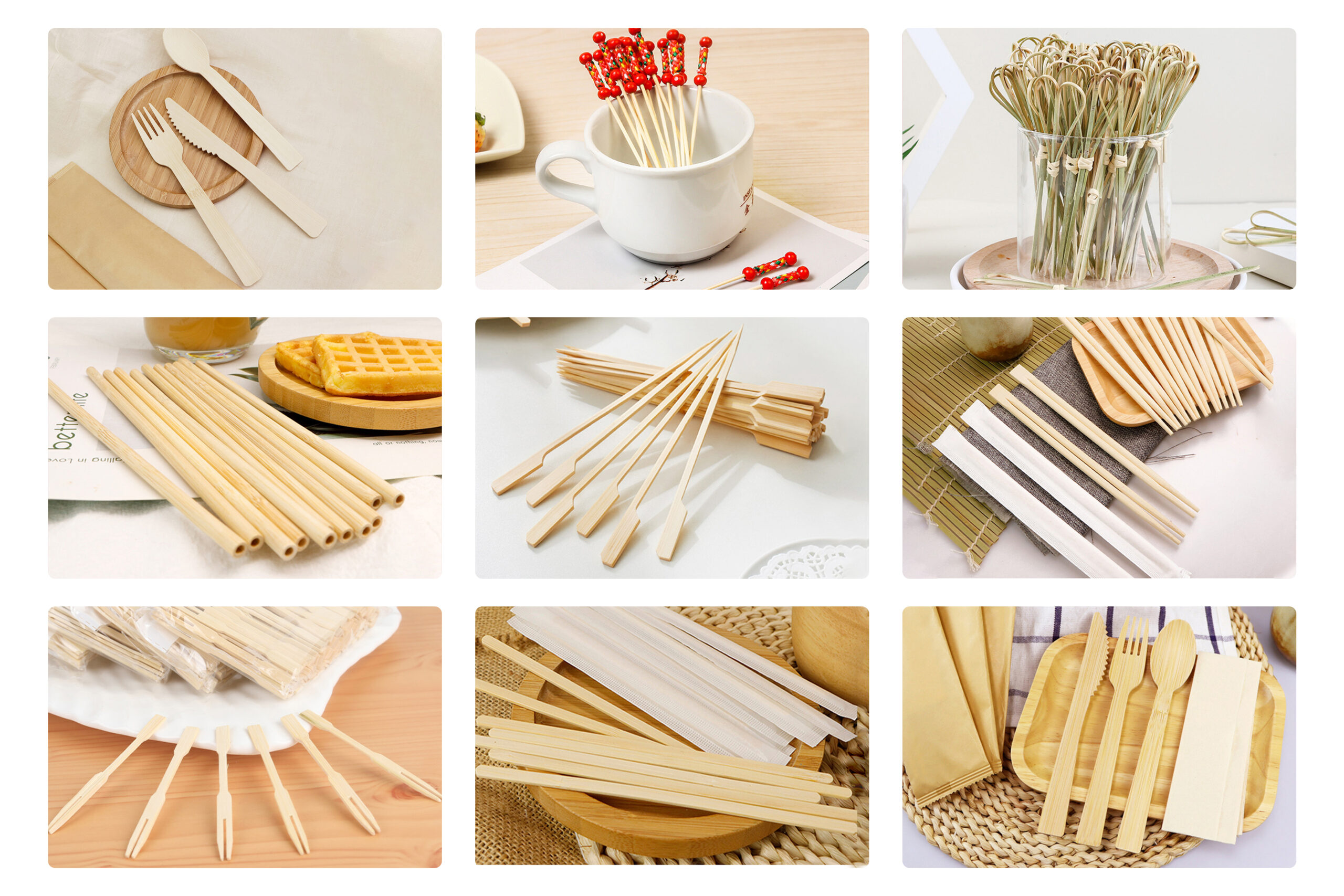 bamboo cutlery