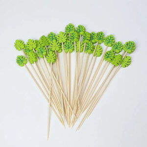 4.7in Bamboo Fruit Pick Bulk