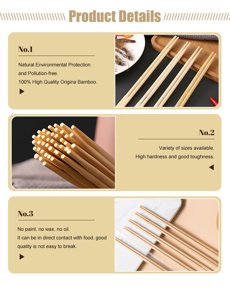 Bamboo Chopsticks 21cm Disposable Wholesale