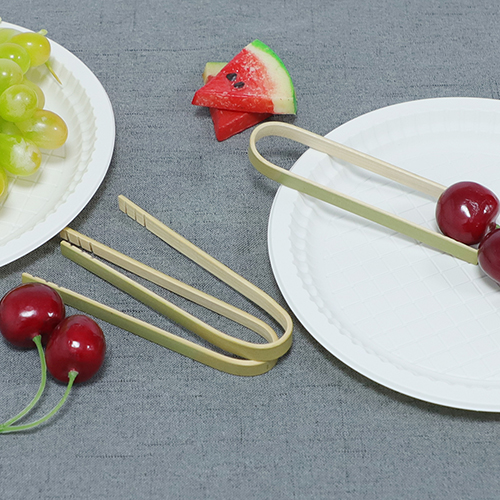 Bamboo Food Clips Multi Functional Bread Tongs