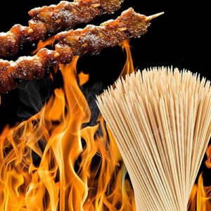 Bamboo Skewers for Grilling