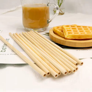 Cocktail Straws Disposable Drinking Bamboo Straws