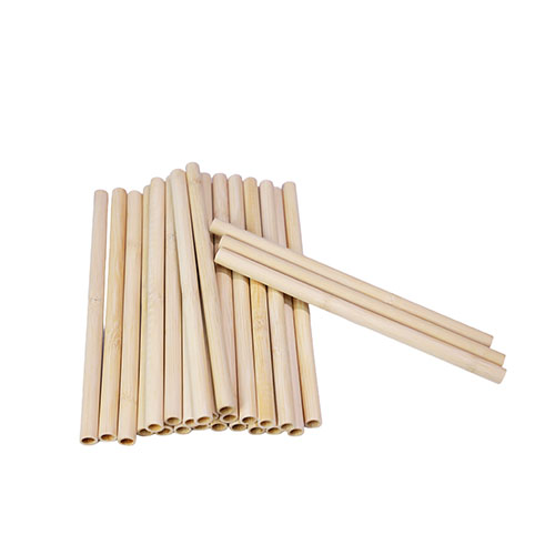Disposable Biodegradable Bamboo Fiber Straws