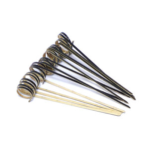 Knotted Bamboo Skewers for Appetizers