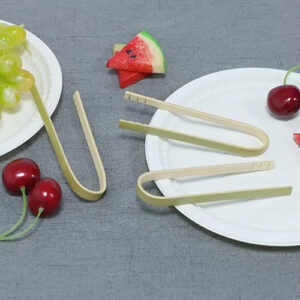 Mini Bamboo Clips Bread Toast Bamboo Tongs