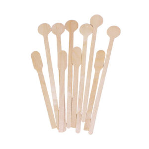 Round Head Wooden Coffee Stirrers