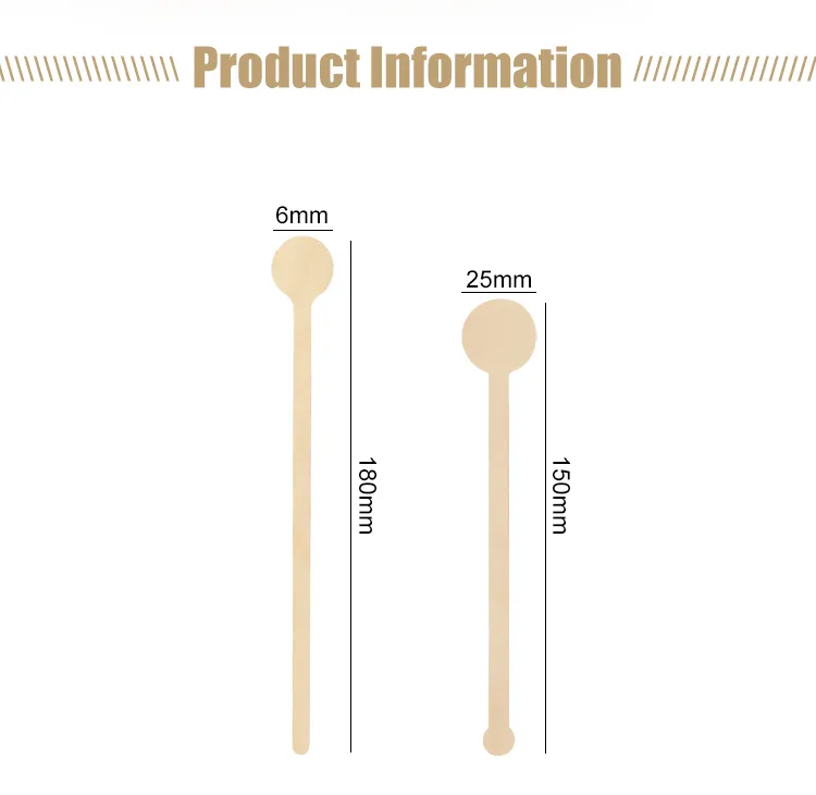Wooden Coffee Stirres Bulk