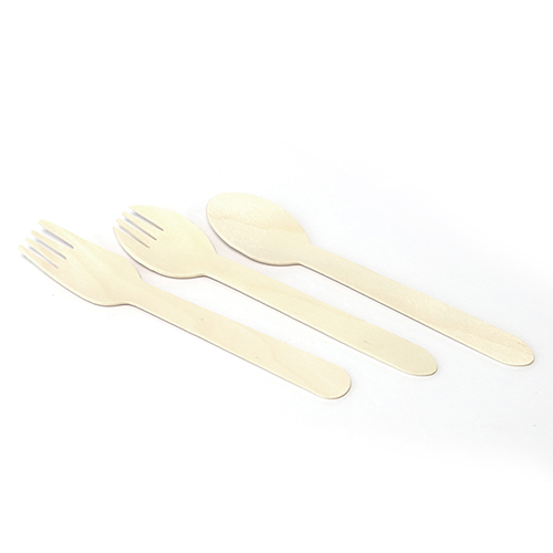 Wooden Disposable Cutlery Set for Events