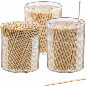 Wooden Toothpicks Bulk Pack For Sandwiches And Appetizers