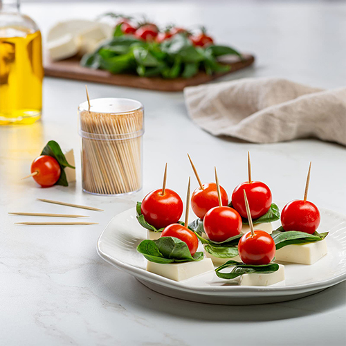 Wooden Toothpicks Bulk Pack For Sandwiches And Appetizers