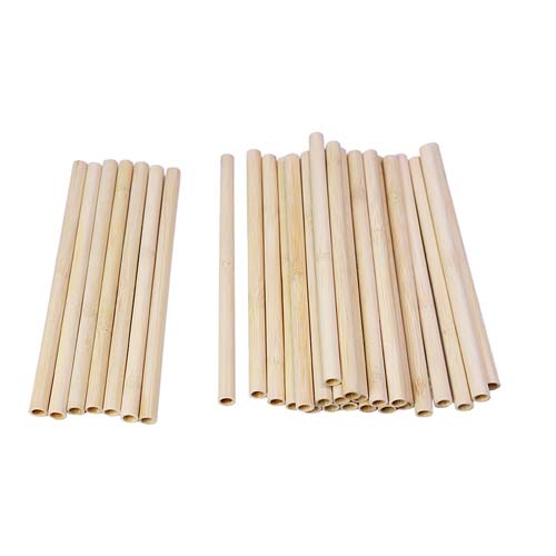 100% Bamboo Drinking Straws