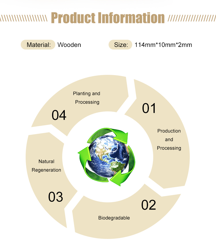 114mm Birch Wooden Ice Cream Sticks