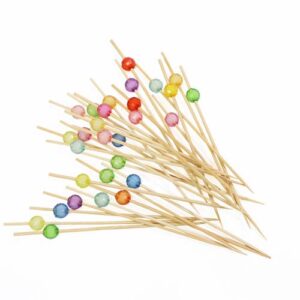 12cm Bamboo Cocktail Toothpicks