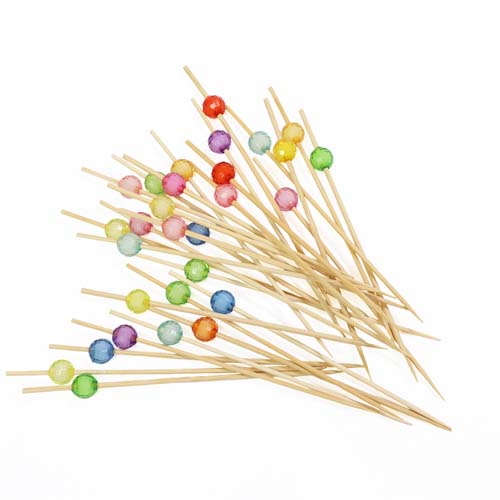12cm Bamboo Cocktail Toothpicks