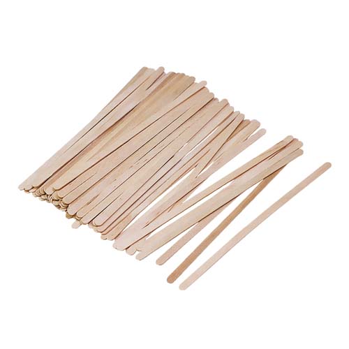 140mm Birch Wooden Coffee Stirrers