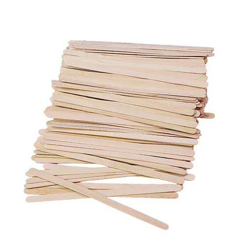 140mm Birch Wooden Coffee Stirrers