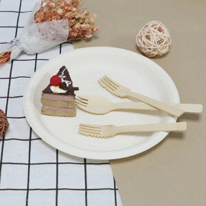 160mm Mini Disposable Bamboo Fork