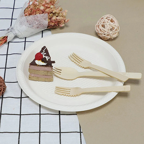 160mm Mini Disposable Bamboo Fork