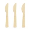 170mm Bamboo Disposable Knife