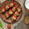 25cm Biodegradable Bamboo BBQ Skewers