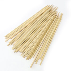 25cm Disposable Bamboo Skewers Bulk