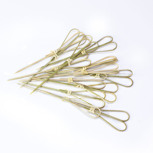 Bamboo 9cm Knotted Picks Wholesale