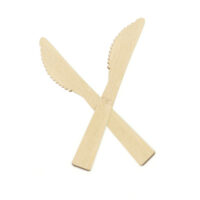 Biodegradable 175mm Bamboo Knife