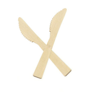 Biodegradable 175mm Bamboo Knife