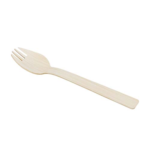 Biodegradable Bamboo Spork Custom Packaging