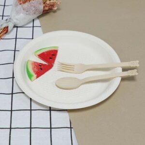 Biodegradable Bamboo Spork Custom Packaging