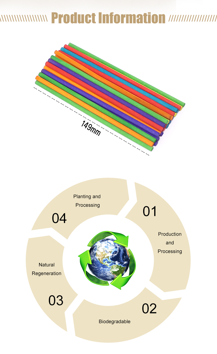 Bulk Disposable Natural Wooden Craft Sticks