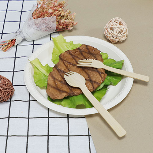 Bulk Eco-Friendly 14cm Bamboo Spork