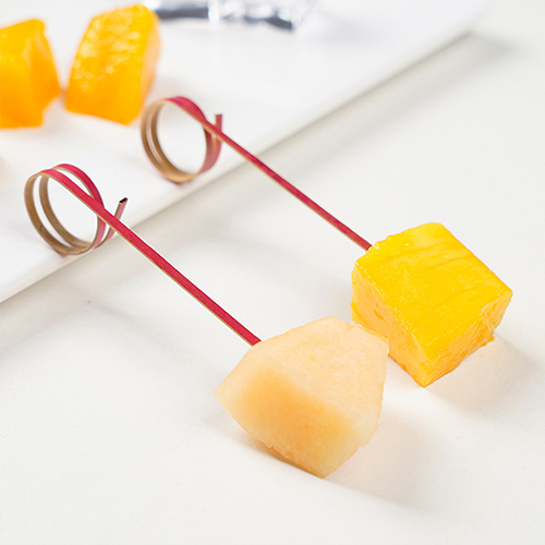 Disposable 12cm Knotted Bamboo Skewers