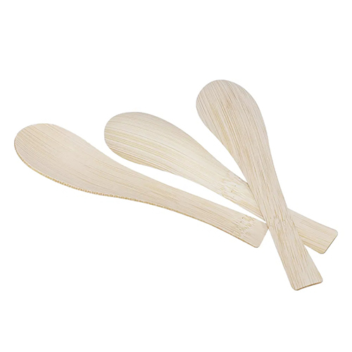 Disposable 140mm Bamboo Soup Spoon