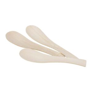 Disposable 140mm Bamboo Soup Spoons